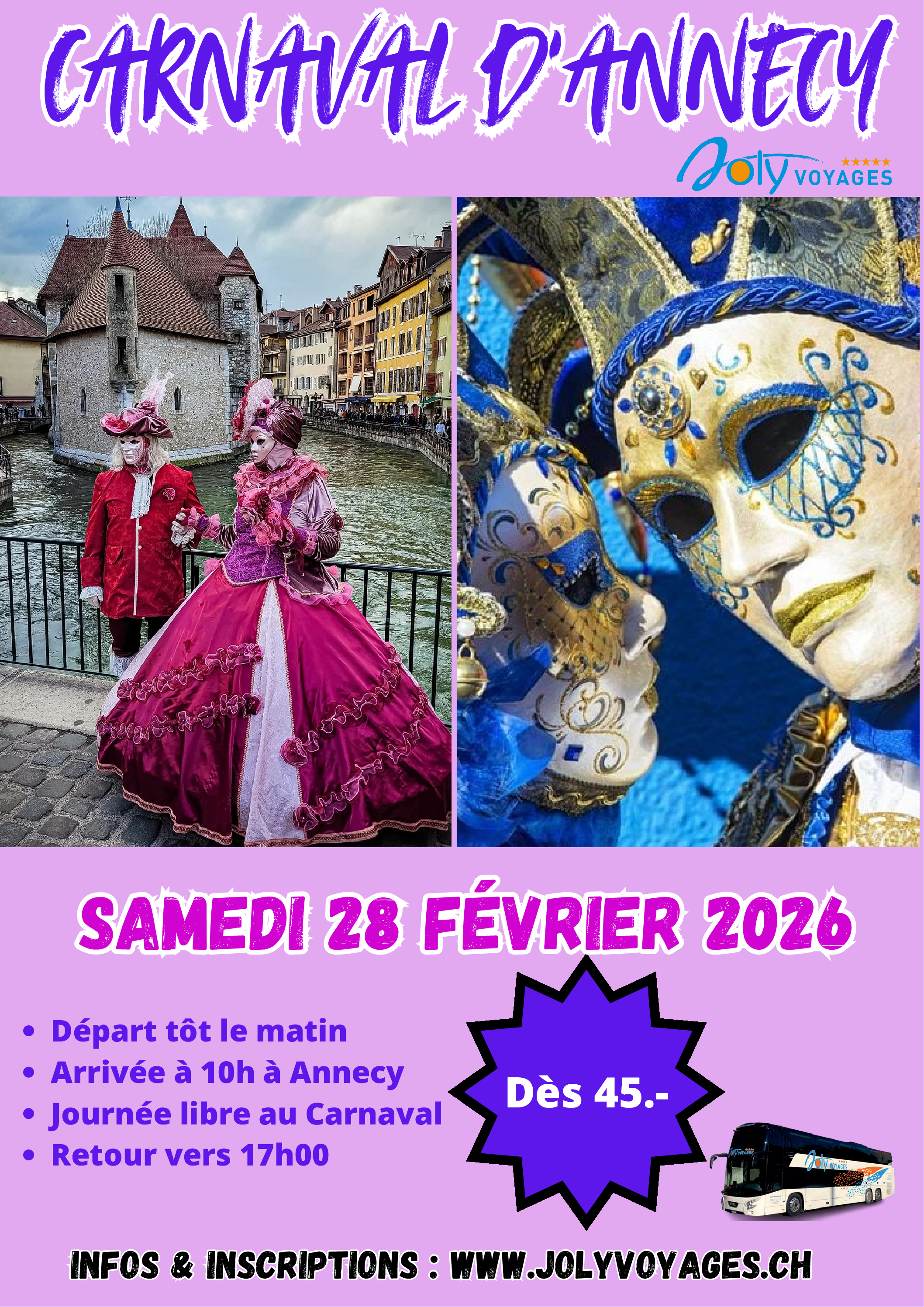Carnaval d’Annecy 2026