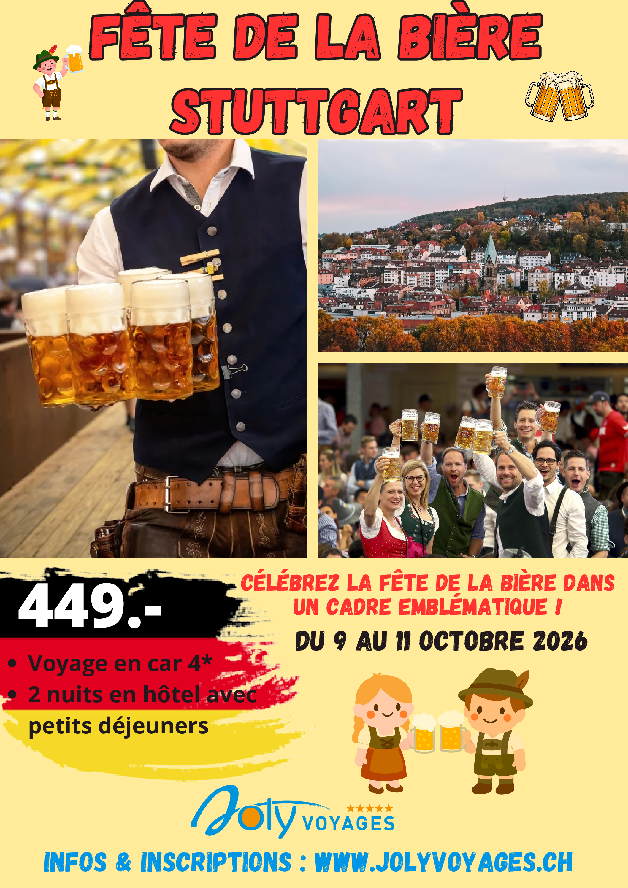Fête de la Bière Stuttgart- affiche
