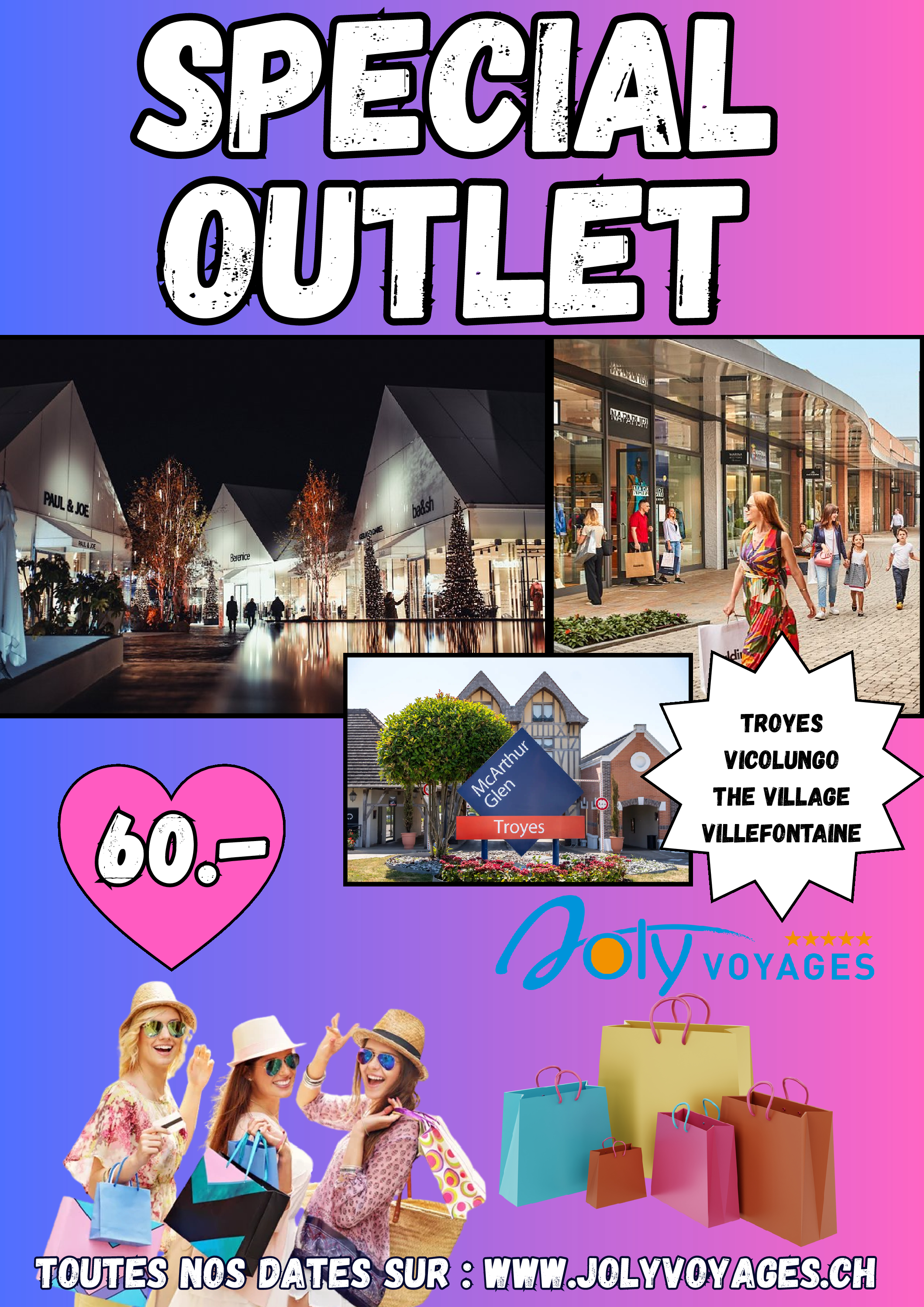 OUTLET 2026 – Affiche