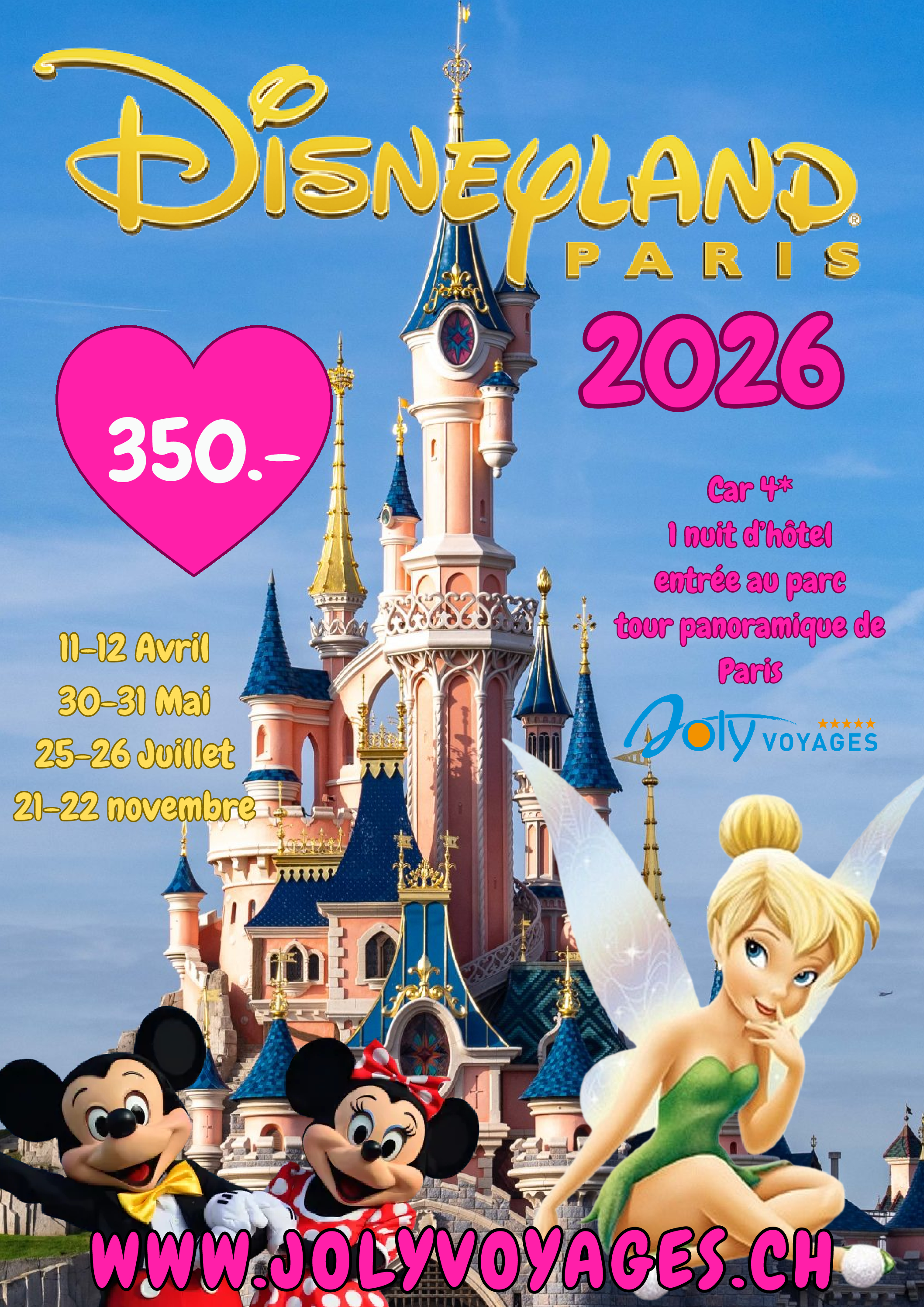 Paris Disney 2025 affiche (2)