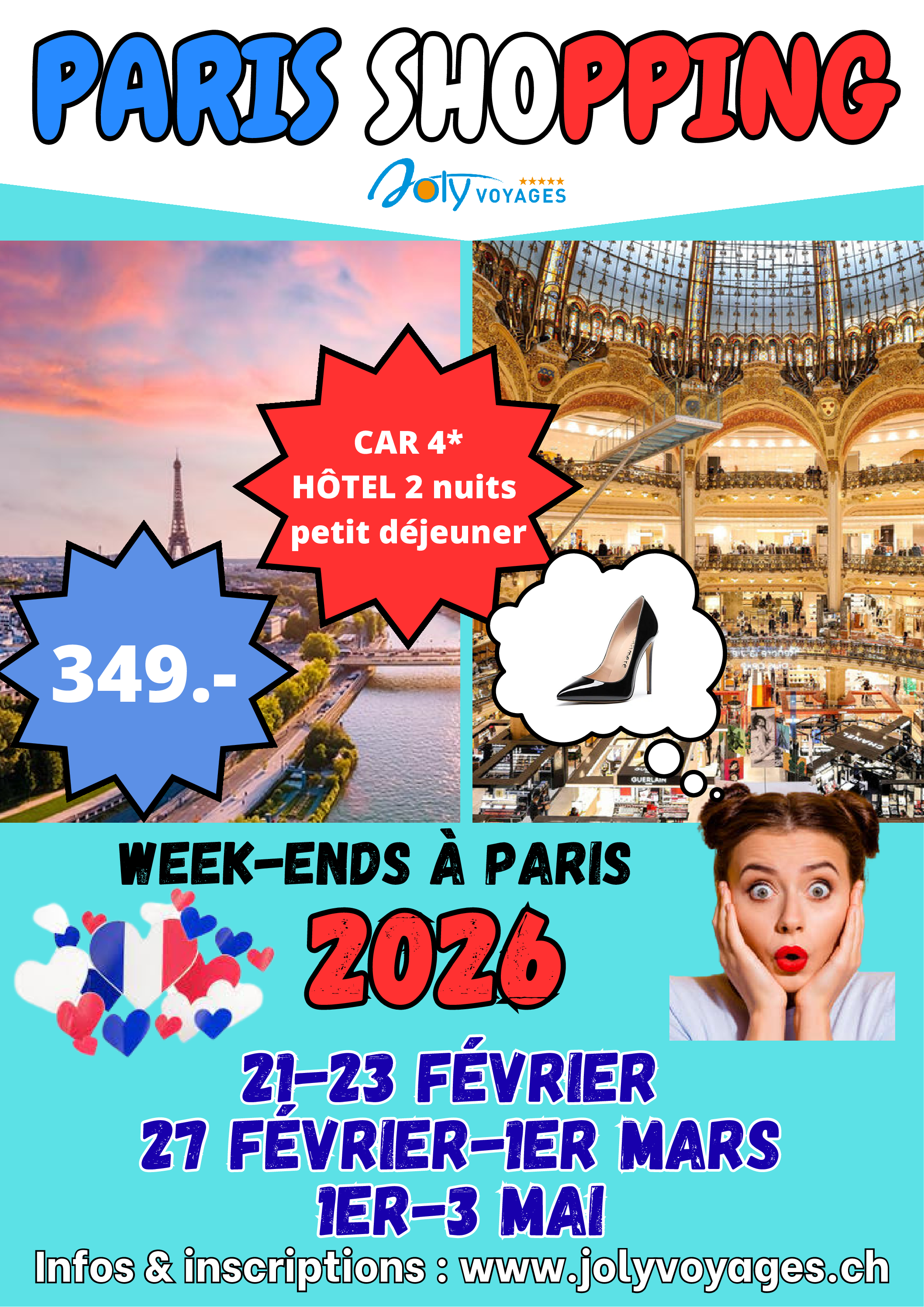 Paris Shopping 2026 affiche