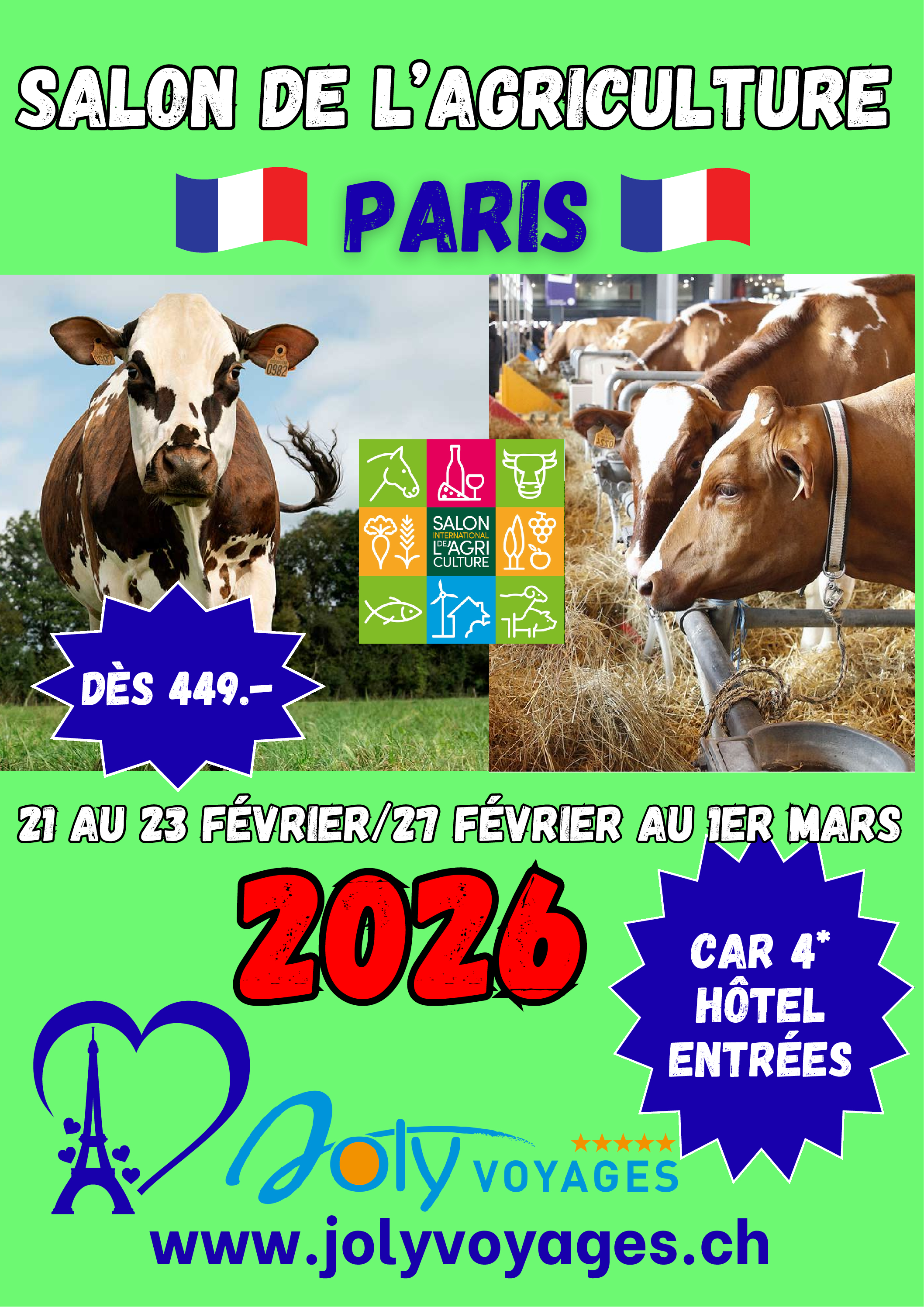 Salon Agriculture Affiche 2026