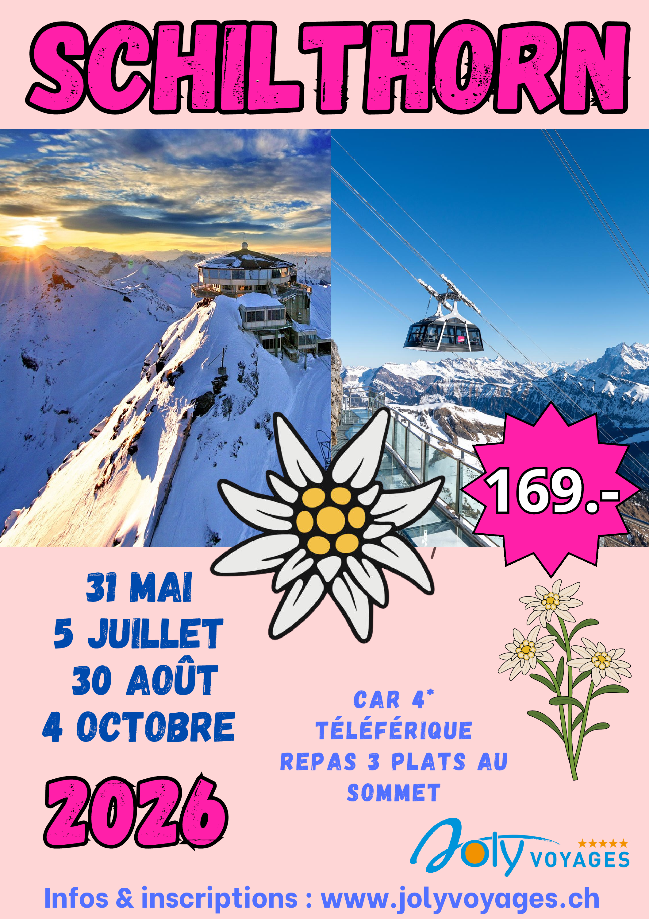 Schilthorn 2026- Affiche