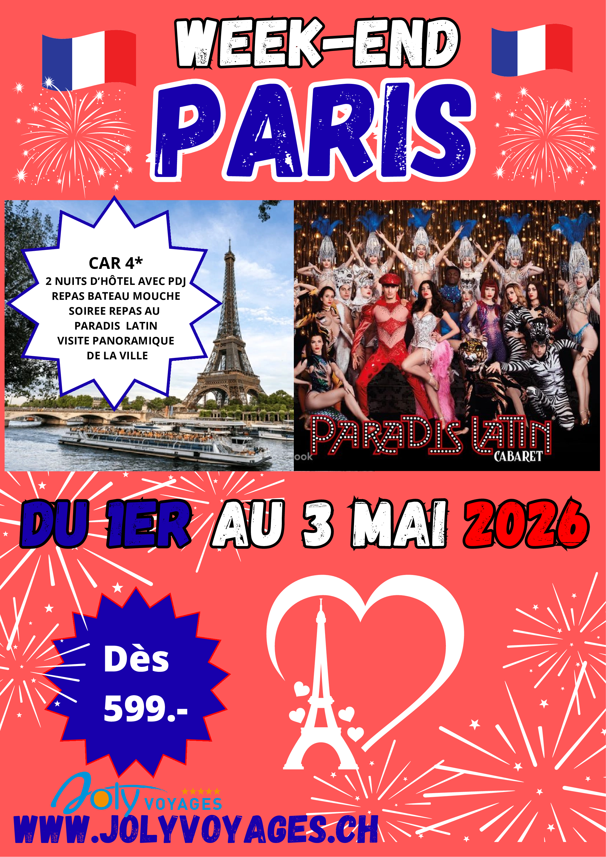 WEEK END Paris 2026 affiche