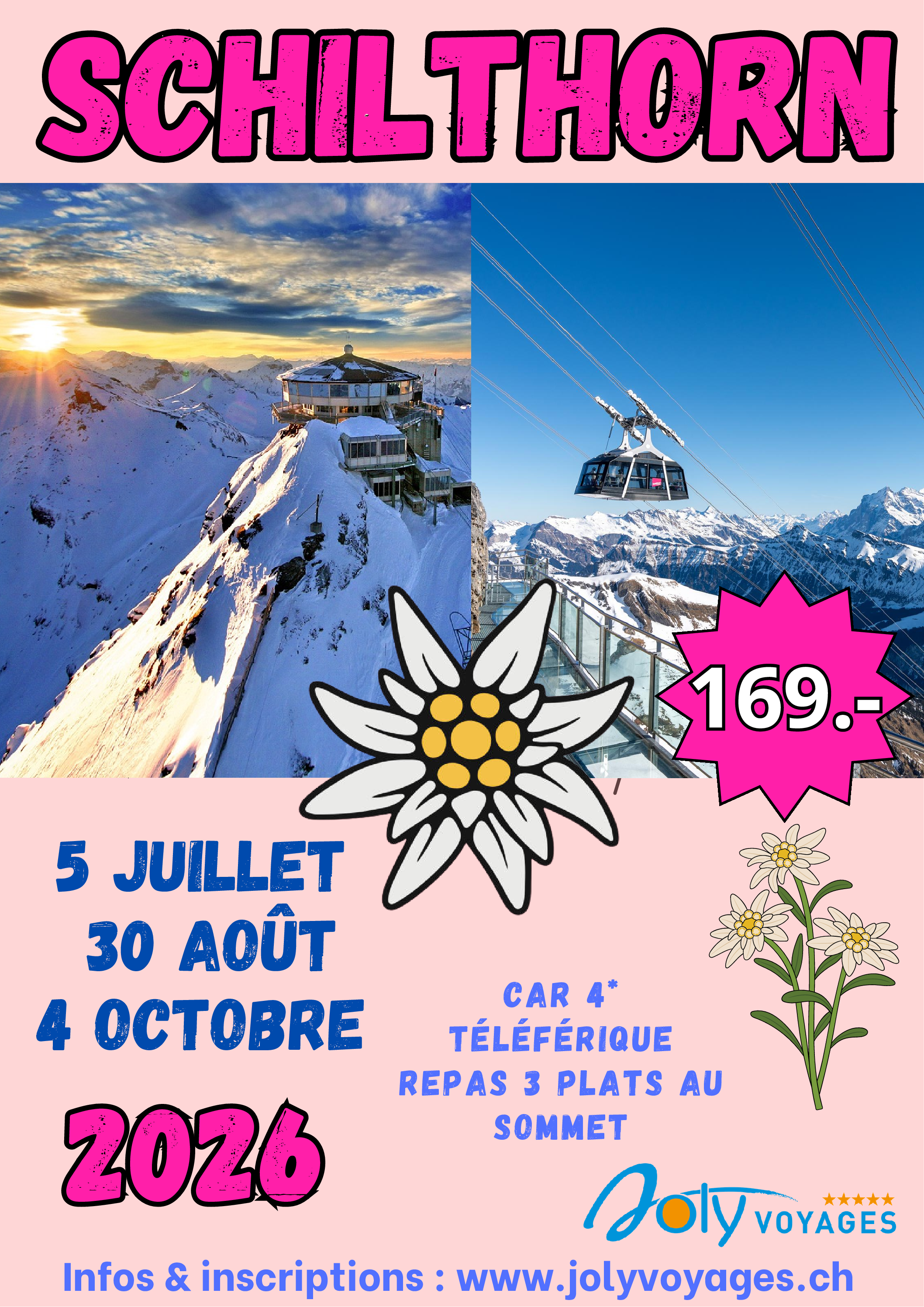 Schilthorn 2026- Affiche