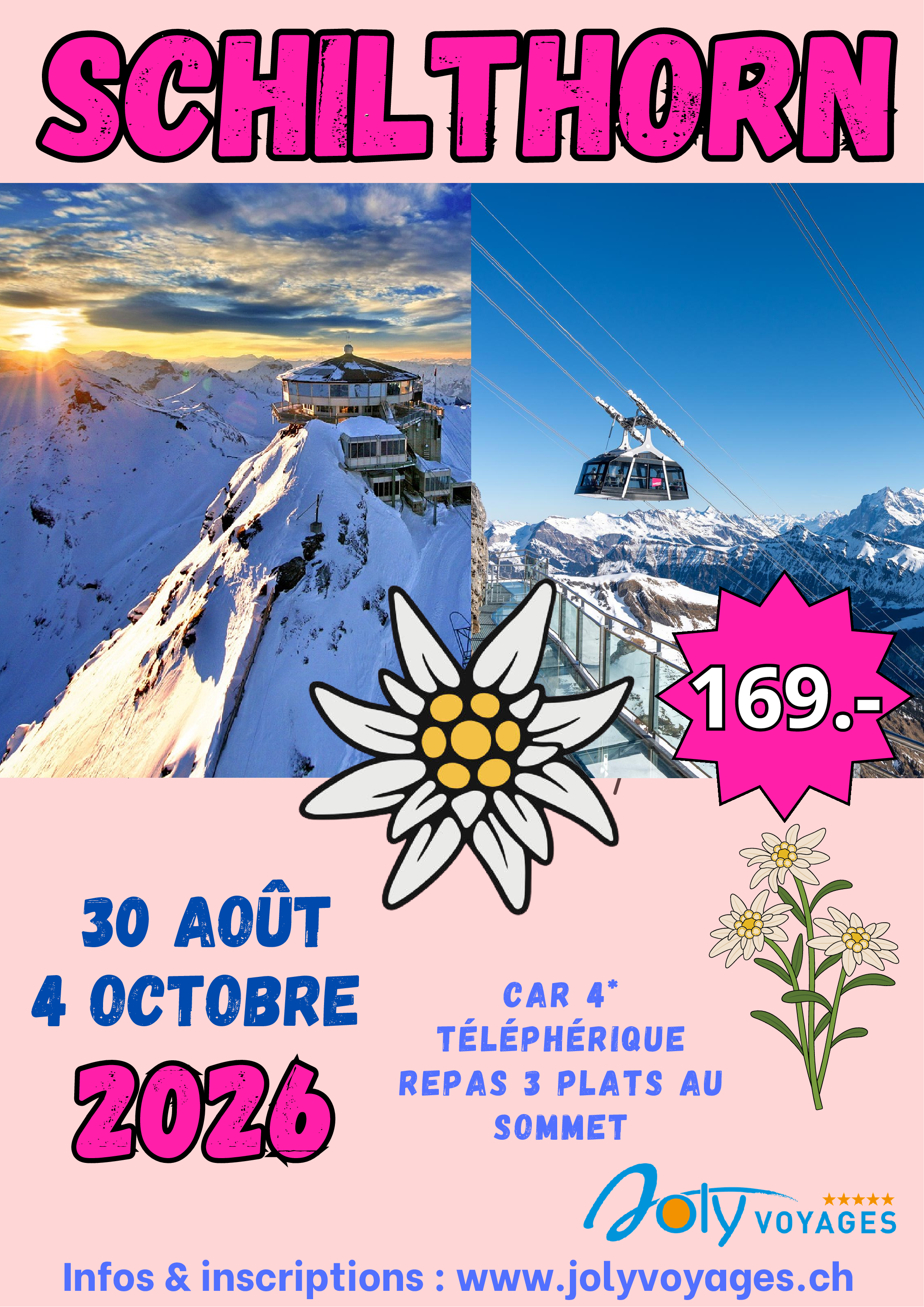 Schilthorn 2026- Affiche